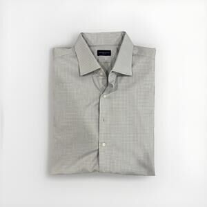 CUSTOM PROPER CLOTH THOMAS MASON MENS DRESS SHIRT 19/36 ~3XL LIGHT BLUE VGC!